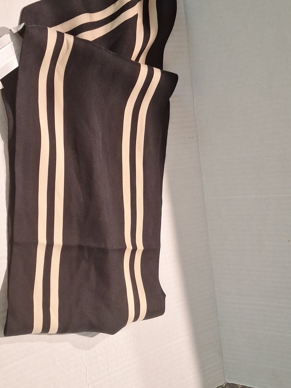 J. Crew Printed Silk Scarf - Black Aged Parchment - Picture 6 of 6